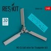 RESKIT RSU48-0144 Mi-24 tail rotor for Trumpeter kit (3D Printed) 1/48